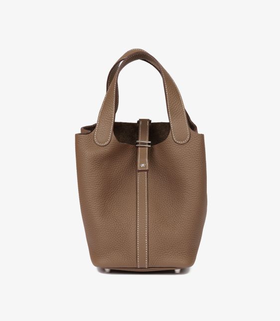 Etoupe Togo Leather Picotin Lock 18