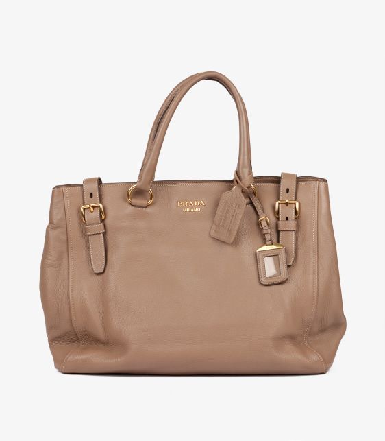 Taupe Deerskin Cervo Tote