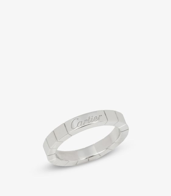 18ct White Gold Lanieres Band Ring