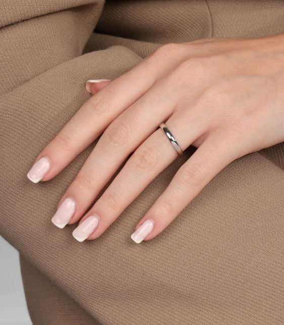 3mm Platinum Wedding Band Ring