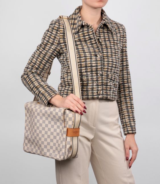 Damier Azur Coated Canvas Naviglio