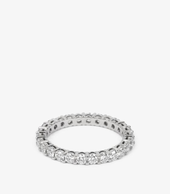 0.85ct Brilliant Cut Diamond Platinum Forever Full Eternity Ring